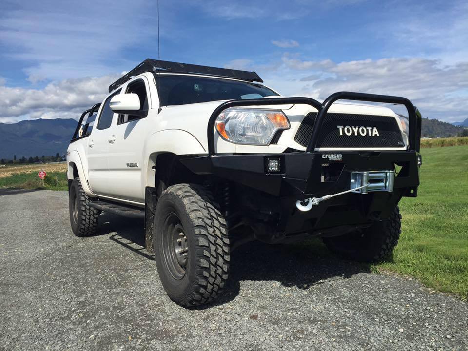 2014 Tacoma offroad custom bumper roof rack