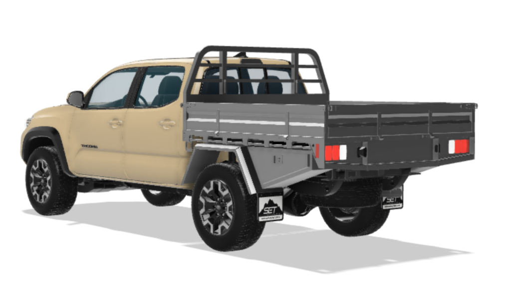 Canada Tacoma DCSB ute tray custom flatbed
