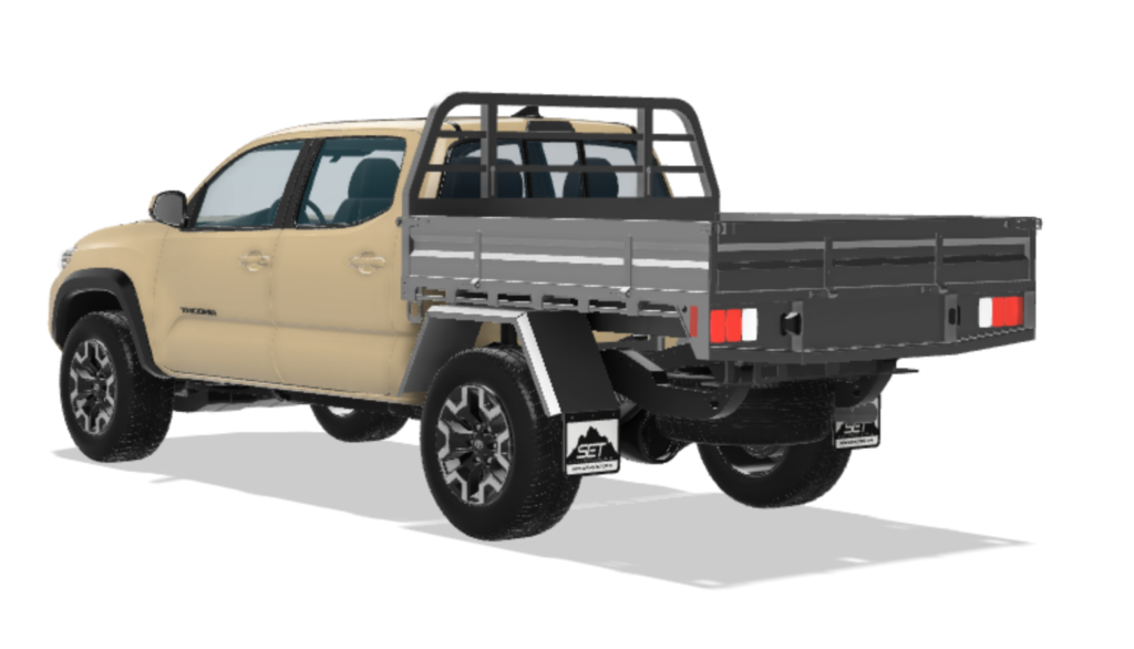 Canada Tacoma DCSB ute tray custom flatbed