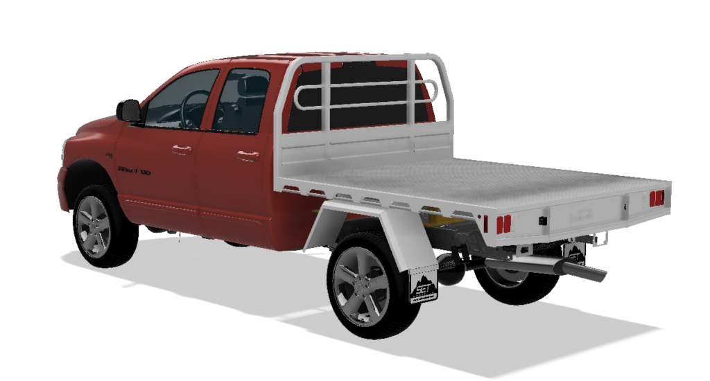 SUMMIT EXPEDITION TRUCKS RAM 2500 BASE TRAY UTE FLATBED 2