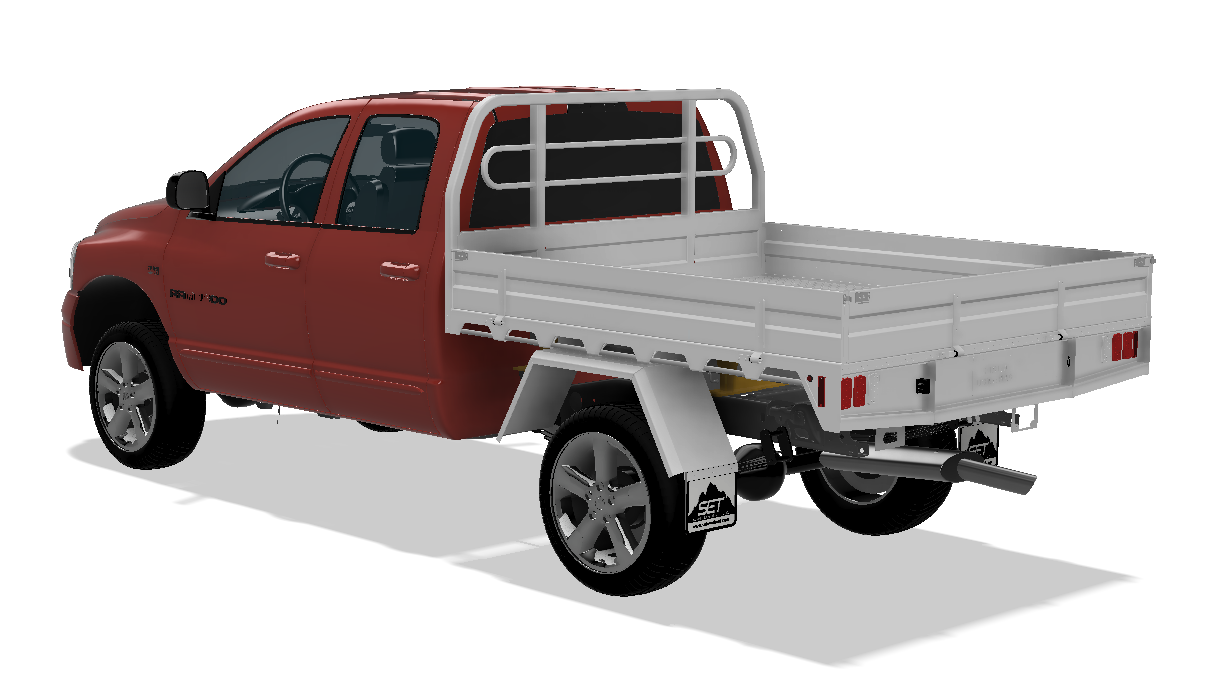SUMMIT EXPEDITION TRUCKS RAM 2500 BASE TRAY UTE FLATBED 3