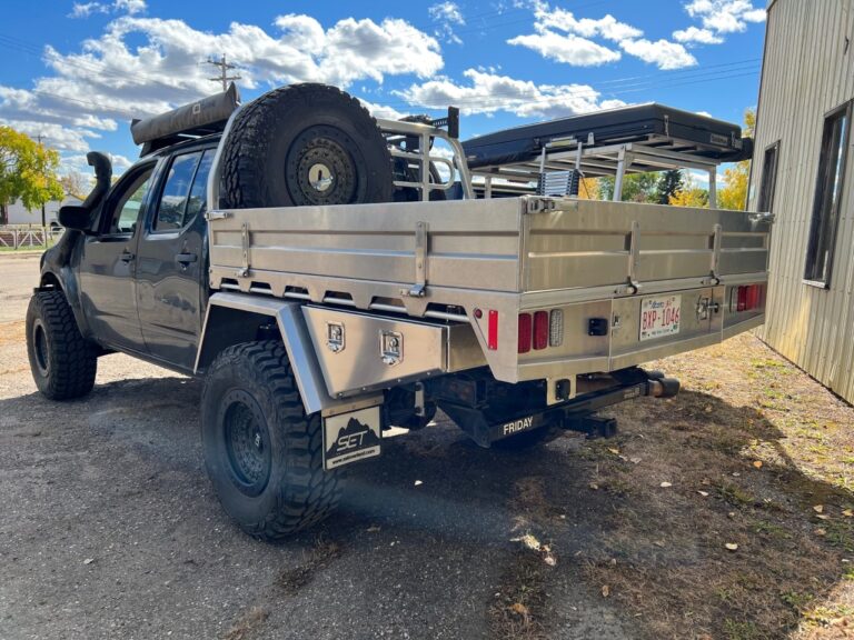 SUMMIT EXPEDITION TRUCKS NISSAN FRONTIER 5FT BOX TREAD MAGAZINE 6FT 72 FLAT BED UTE TRAY 11