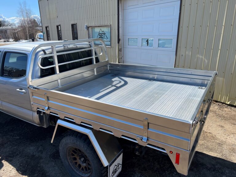 SUMMIT EXPEDITION TRUCKS TOYOTA TACOMA DOUBLE CAB LONG BED FLATBED TRUCK 13