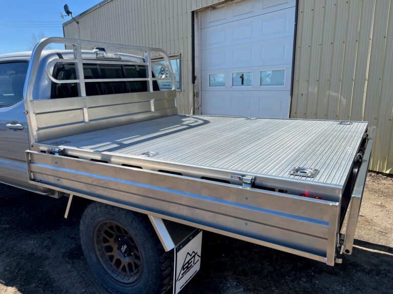 SUMMIT EXPEDITION TRUCKS TOYOTA TACOMA DOUBLE CAB LONG BED FLATBED TRUCK 13