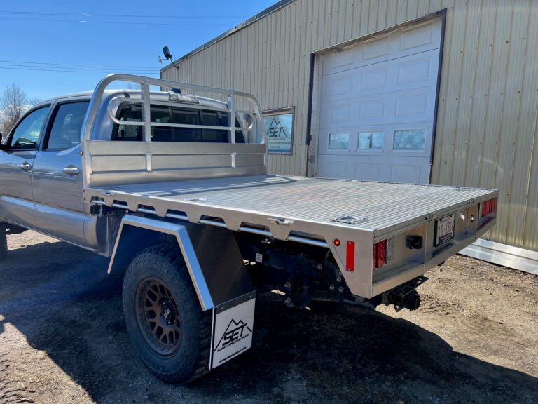SUMMIT EXPEDITION TRUCKS TOYOTA TACOMA DOUBLE CAB LONG BED FLATBED TRUCK 13