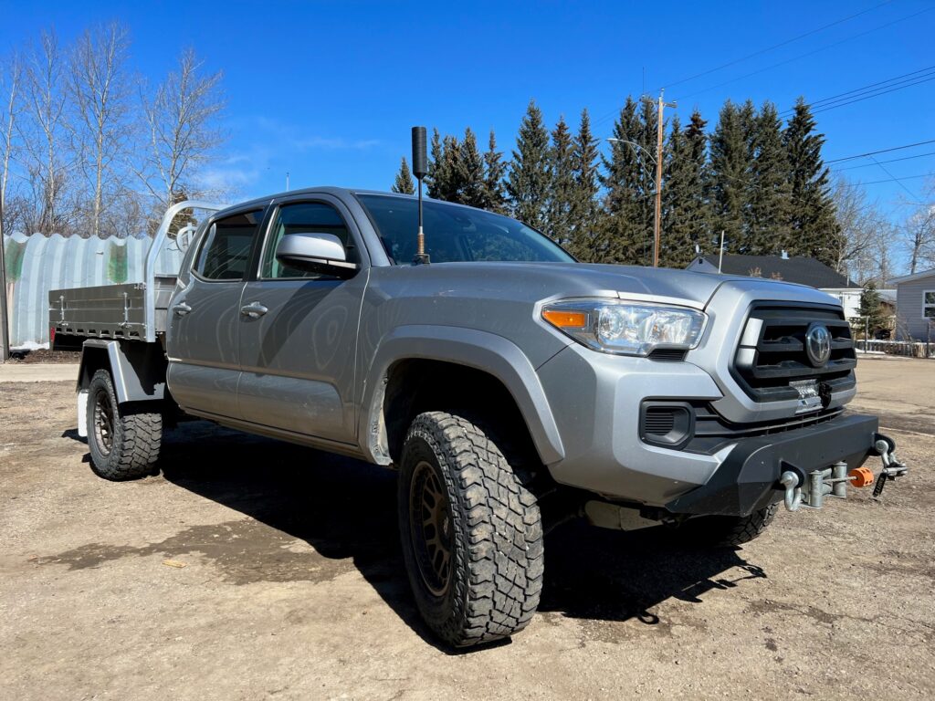 SUMMIT EXPEDITION TRUCKS TOYOTA TACOMA DOUBLE CAB LONG BED FLATBED TRUCK 13