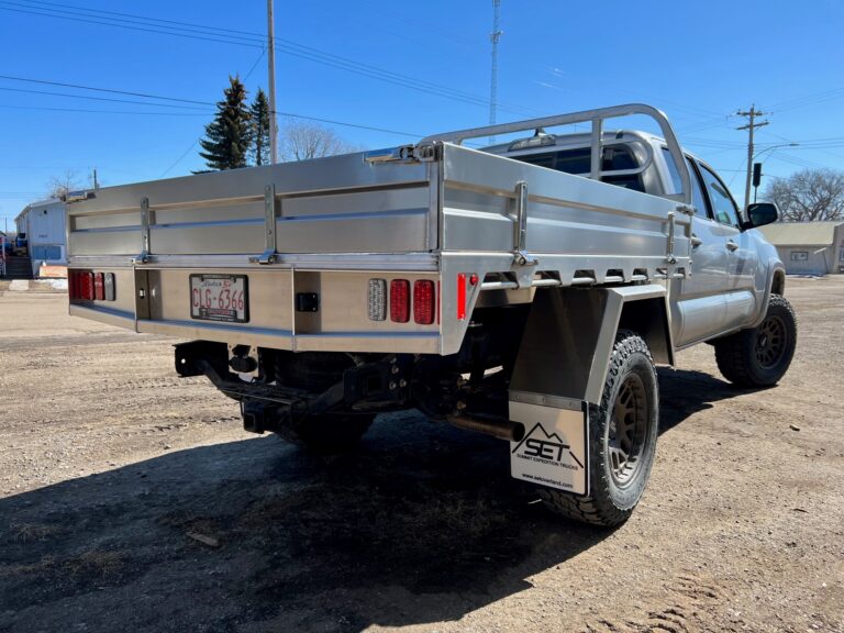 SUMMIT EXPEDITION TRUCKS TOYOTA TACOMA DOUBLE CAB LONG BED FLATBED TRUCK 13