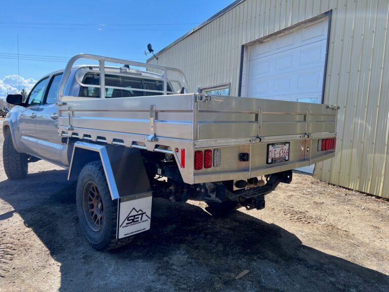 SUMMIT EXPEDITION TRUCKS TOYOTA TACOMA DOUBLE CAB LONG BED FLATBED TRUCK 13