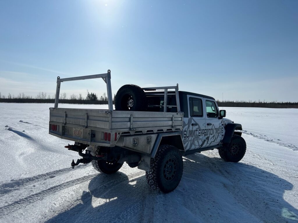 SUMMIT EXPEDITION TRUCKS JEEP GLADIATOR UTE TRAY FLATBED TRUCK TIRE CARRIER 3