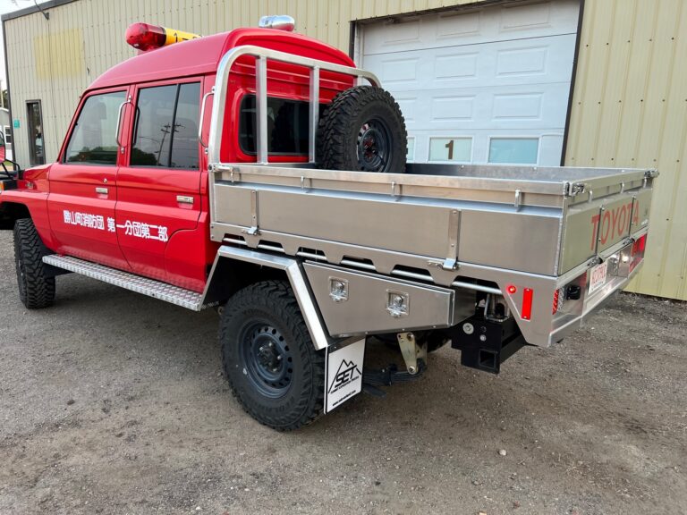 SUMMIT EXPEDITION TRUCKS TOYOTA LAND CRUISER HZJ79 6FT FLATBED UTE TRAY CANOPY 7
