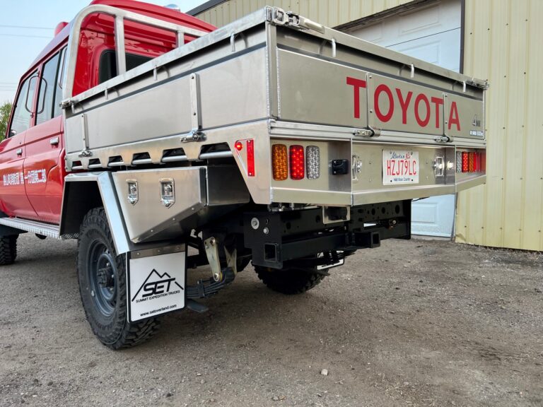 SUMMIT EXPEDITION TRUCKS TOYOTA LAND CRUISER HZJ79 6FT FLATBED UTE TRAY CANOPY 7