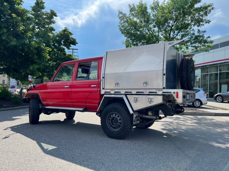 SUMMIT EXPEDITION TRUCKS TOYOTA LAND CRUISER HZJ79 6FT FLATBED UTE TRAY CANOPY 7