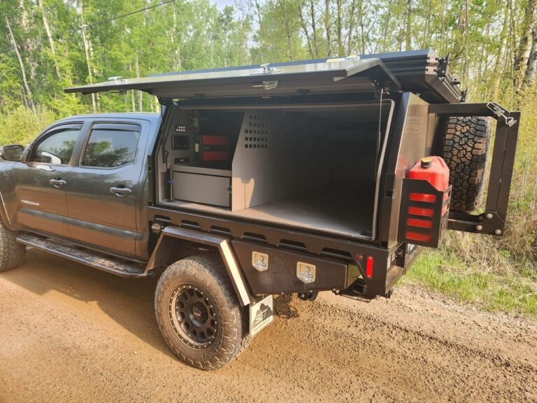 SUMMIT EXPEDITION TRUCKS TOYOTA TACOMA FLATBED UTE TRAY CANOPY TRUCK 5