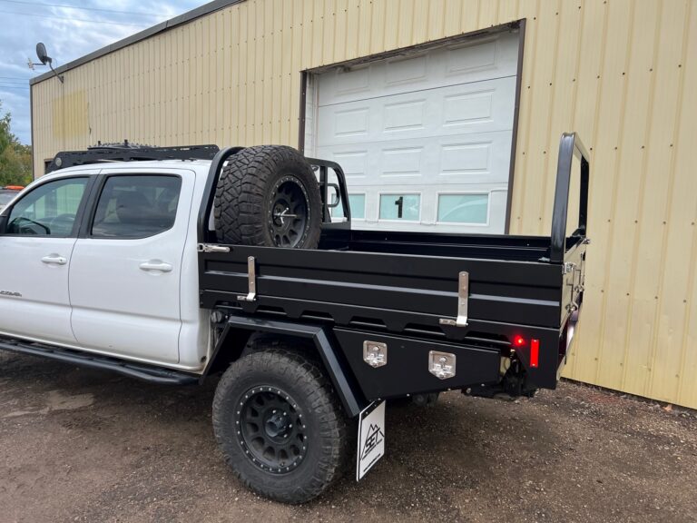 SUMMIT EXPEDITION TRUCKS TOYOTA TACOMA DOUBLE CAB SHORT BOX BED EXPEDITION FLATBED TRUCK 16