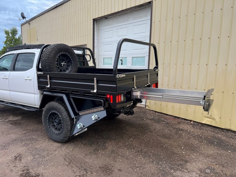 SUMMIT EXPEDITION TRUCKS TOYOTA TACOMA DOUBLE CAB SHORT BOX BED EXPEDITION FLATBED TRUCK 16