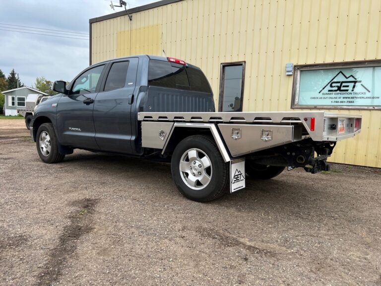 SUMMIT EXPEDITION TRUCKS TOYOTA TUNDRA DOUBLE CAB 6.5 BED FLATBED TRUCK 6