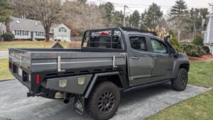 SUMMIT EXPEDITION TRUCKS CHEVROLET COLORADO ZR2 BISON CREW CAB SHORT BOX UTE TRAY FLATBED TRUCK 3