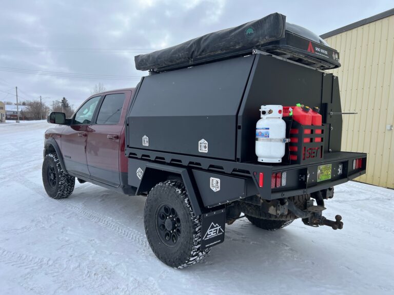 SUMMIT EXPEDITION TRUCKS RAM 2500 POWER WAGON 7FT 84 FLATBED TRAY UTE DECK CANOPY 2