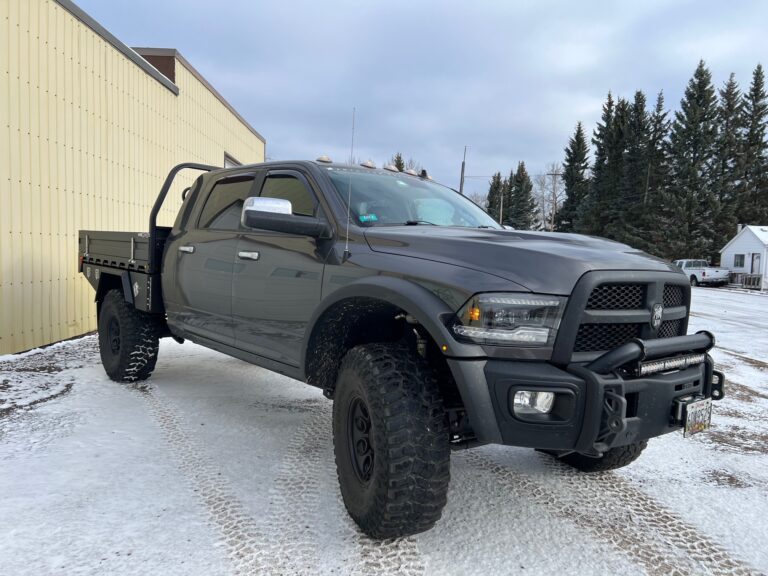 SUMMIT EXPEDITION TRUCKS DODGE RAM 3500 AEV AMERICAN EXPEDITIONARY VEHICLES 7.5FT FLATBED TRAY UTE DECK 11