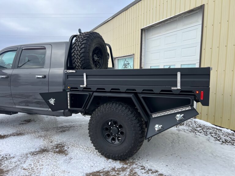 SUMMIT EXPEDITION TRUCKS DODGE RAM 3500 AEV AMERICAN EXPEDITIONARY VEHICLES 7.5FT FLATBED TRAY UTE DECK 4