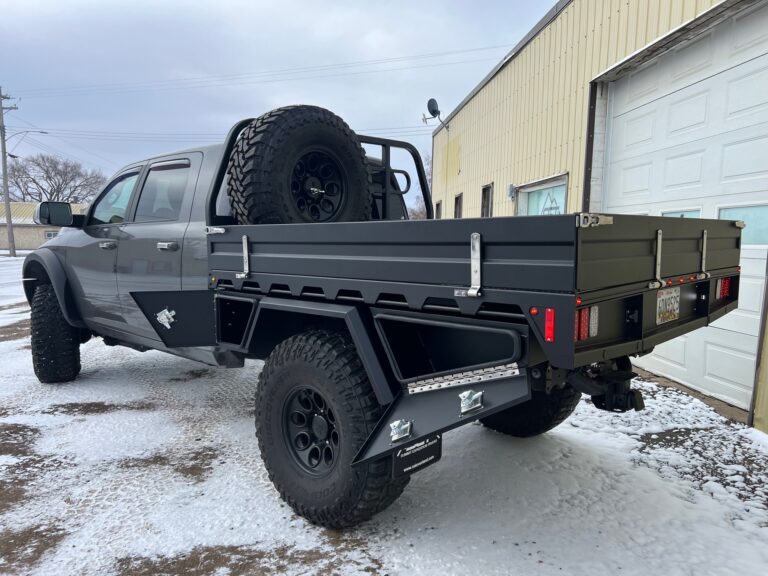 SUMMIT EXPEDITION TRUCKS DODGE RAM 3500 AEV AMERICAN EXPEDITIONARY VEHICLES 7.5FT FLATBED TRAY UTE DECK 5