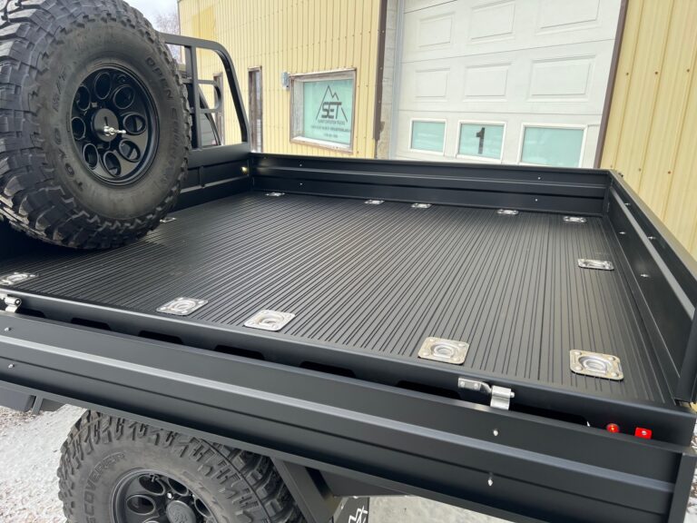 SUMMIT EXPEDITION TRUCKS DODGE RAM 3500 AEV AMERICAN EXPEDITIONARY VEHICLES 7.5FT FLATBED TRAY UTE DECK 8
